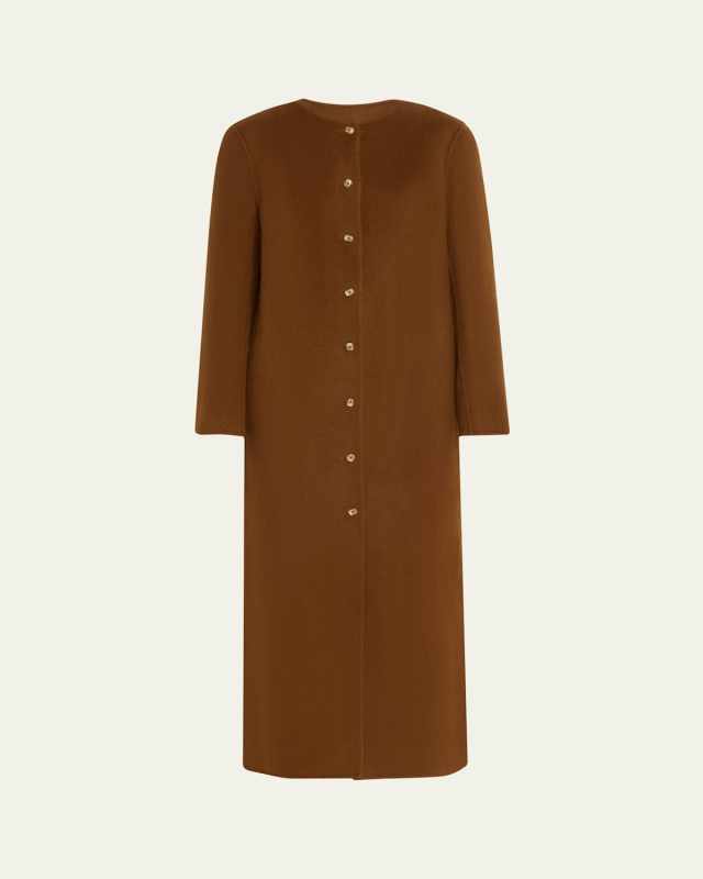 Martil Long Wool Cashmere Coat